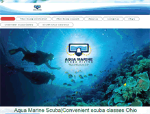 Tablet Screenshot of luv2scuba.com